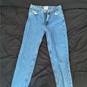 Zara Straight Leg Blue Jeans